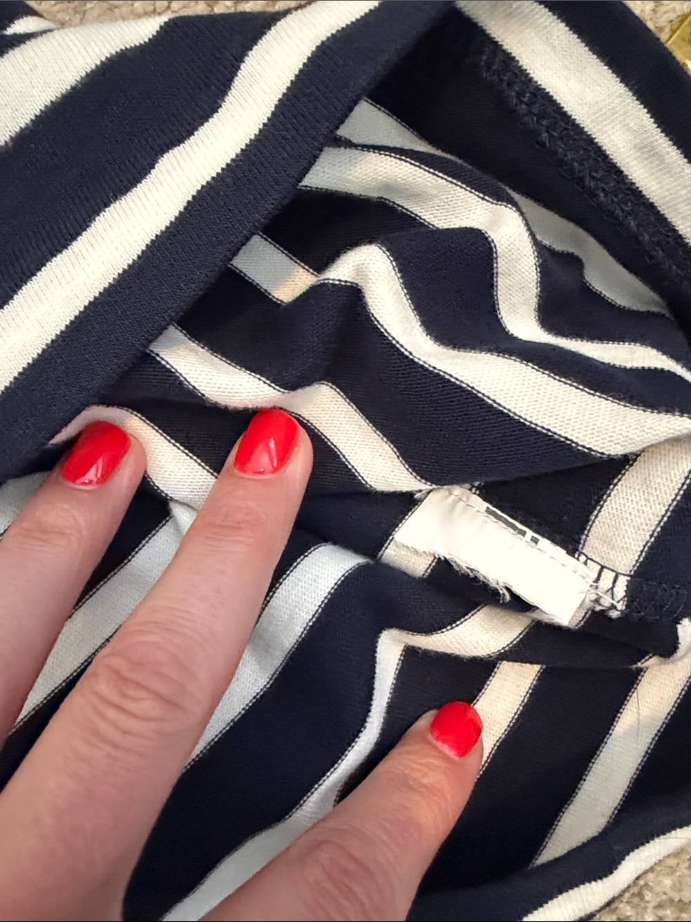 J. Crew Striped Midi Dress, 00 - Picture 7 of 14